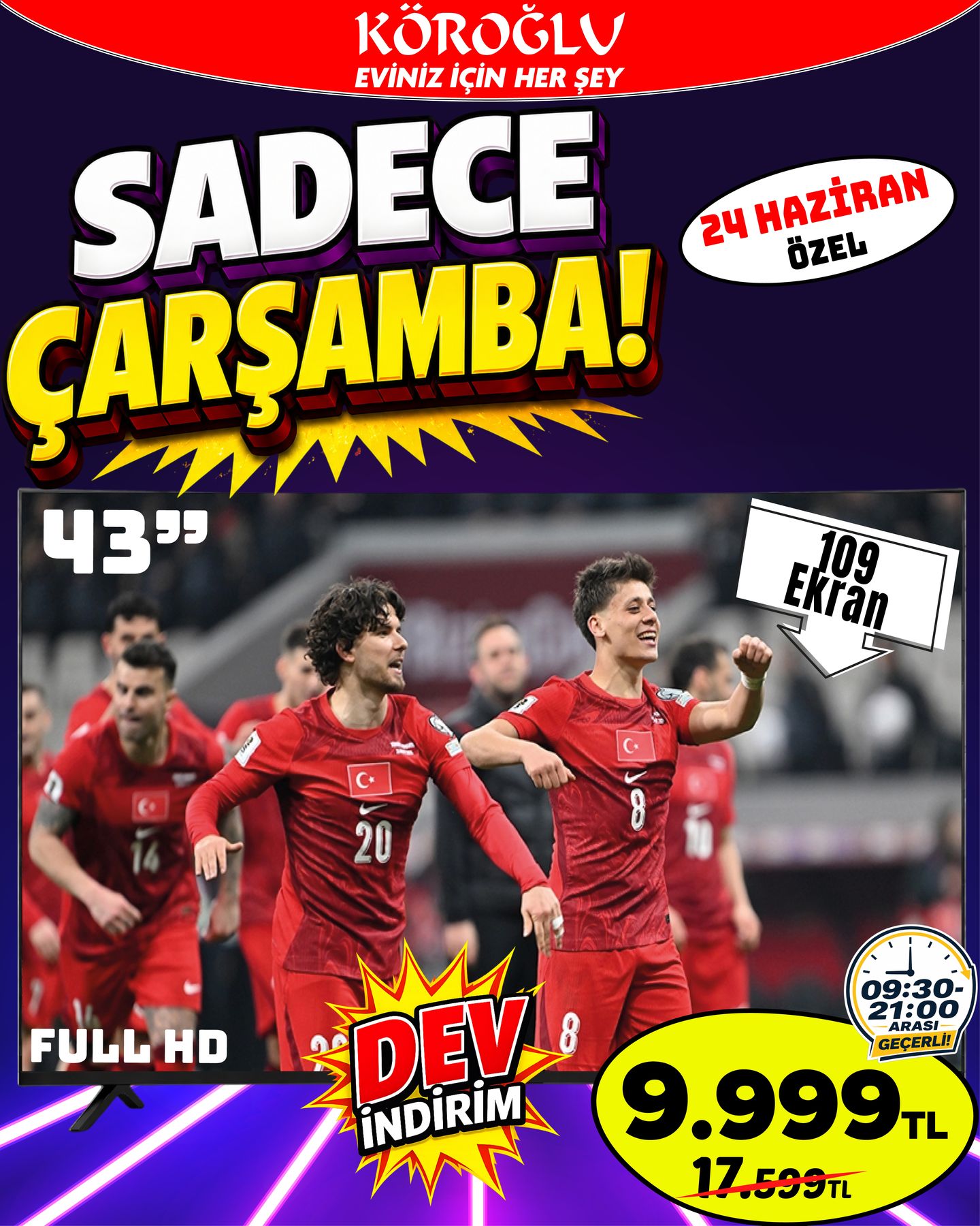 43 İnç Full HD TV