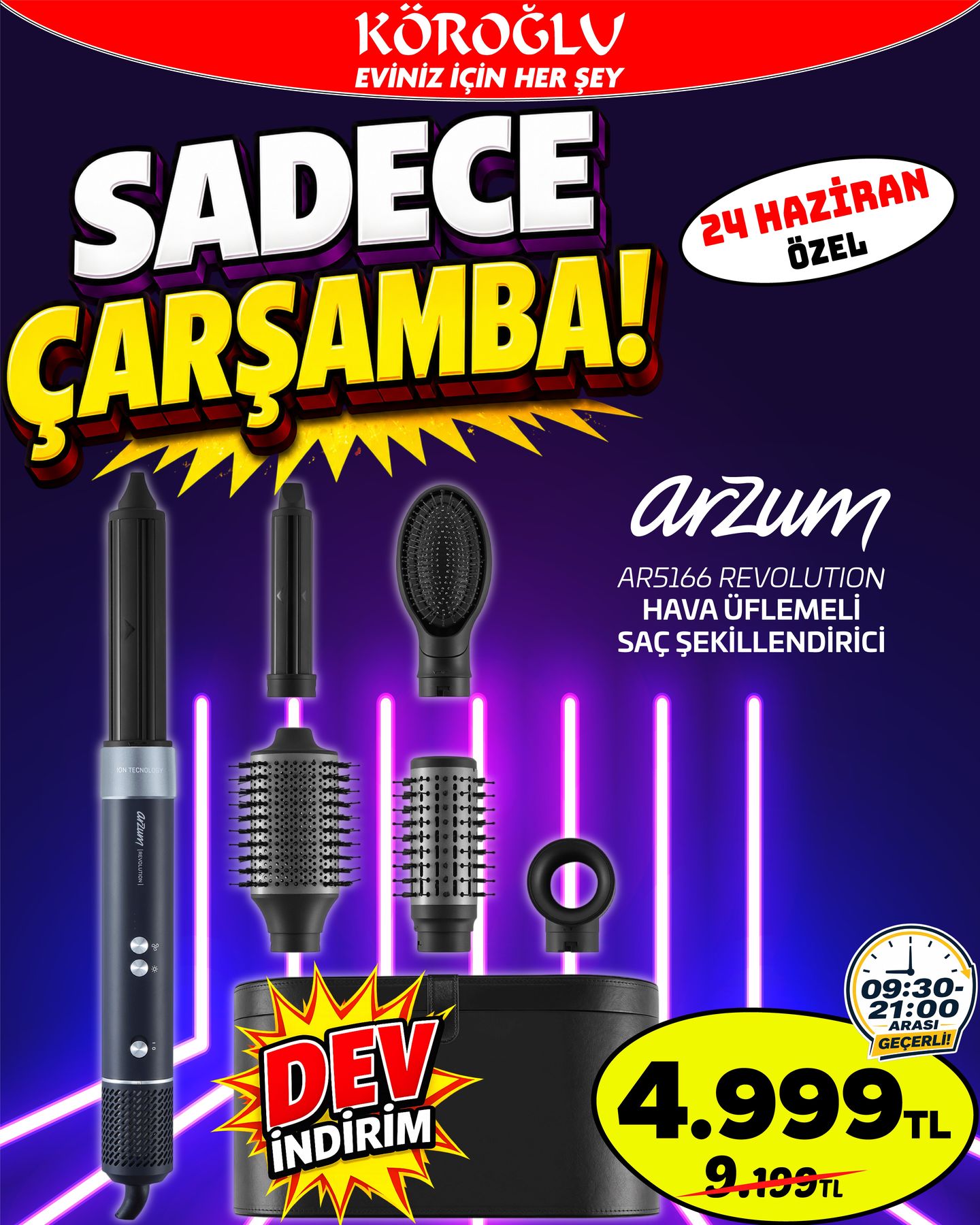 Arzum Saç Şekillendirici