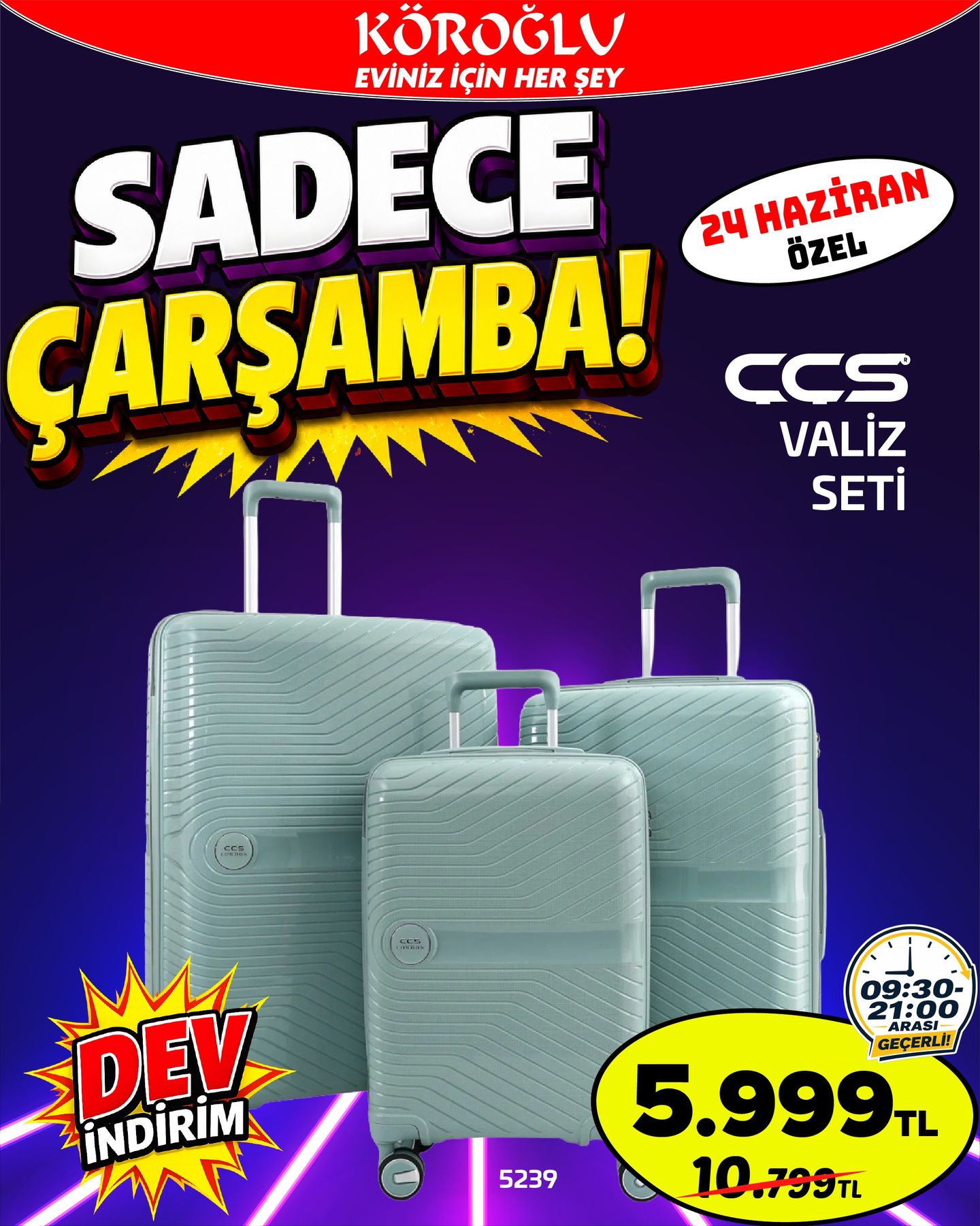CCS Valiz Seti Main image