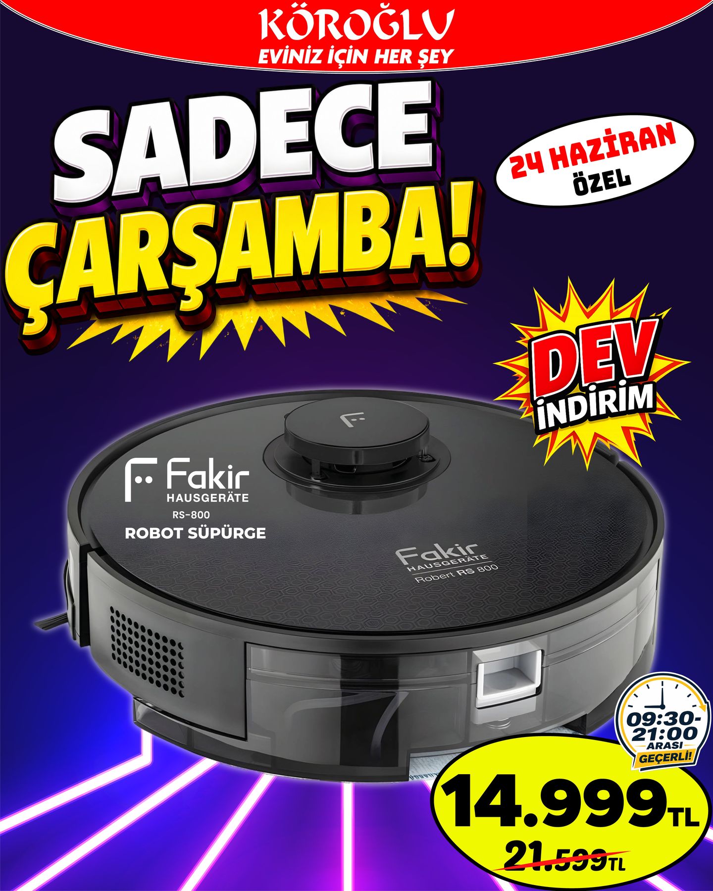 Fakir Robot Süpürge