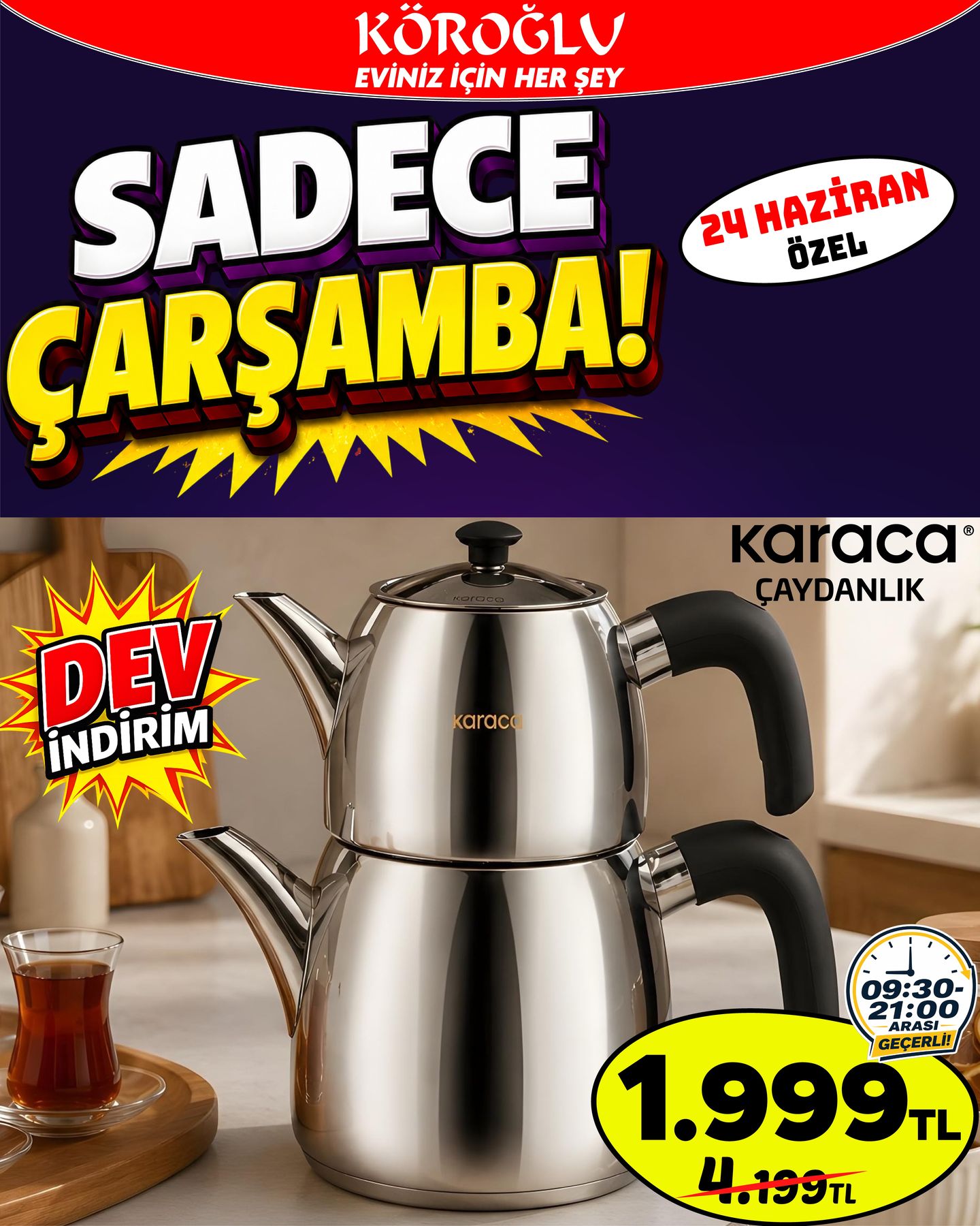 Karaca Çaydanlık