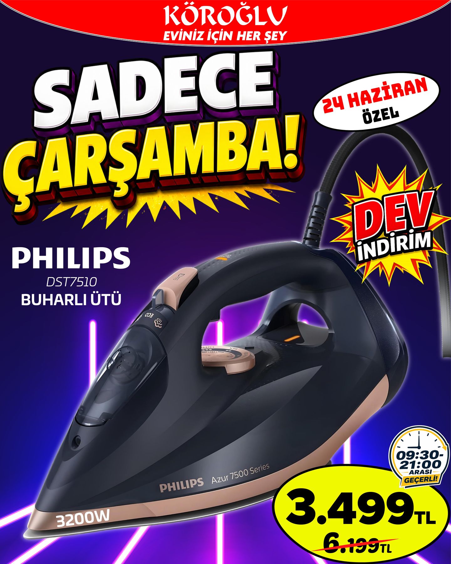 Philips Buharlı Ütü Main image