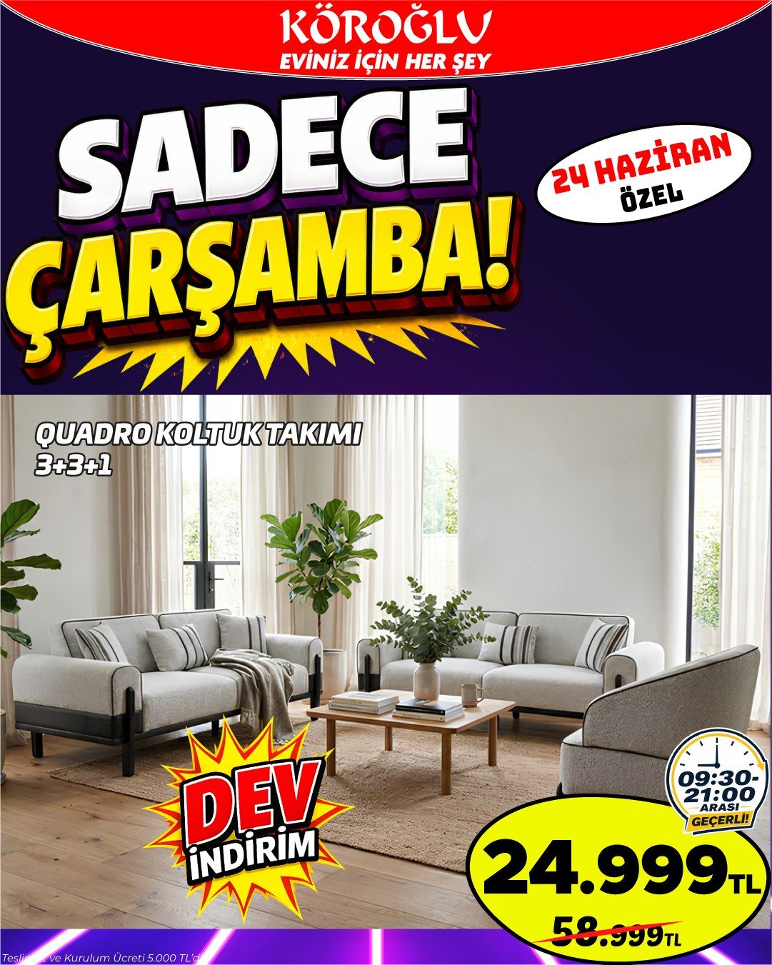 Quadro Koltuk Takımı 3-3-1 Main image