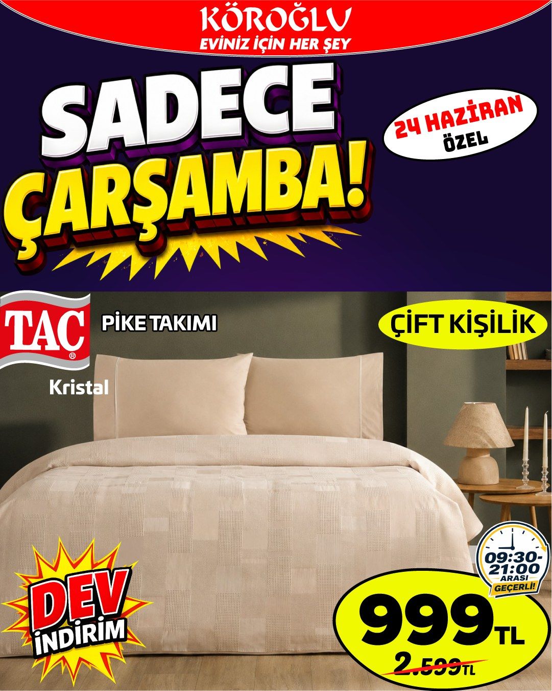 Taç Kristal Pike Takımı