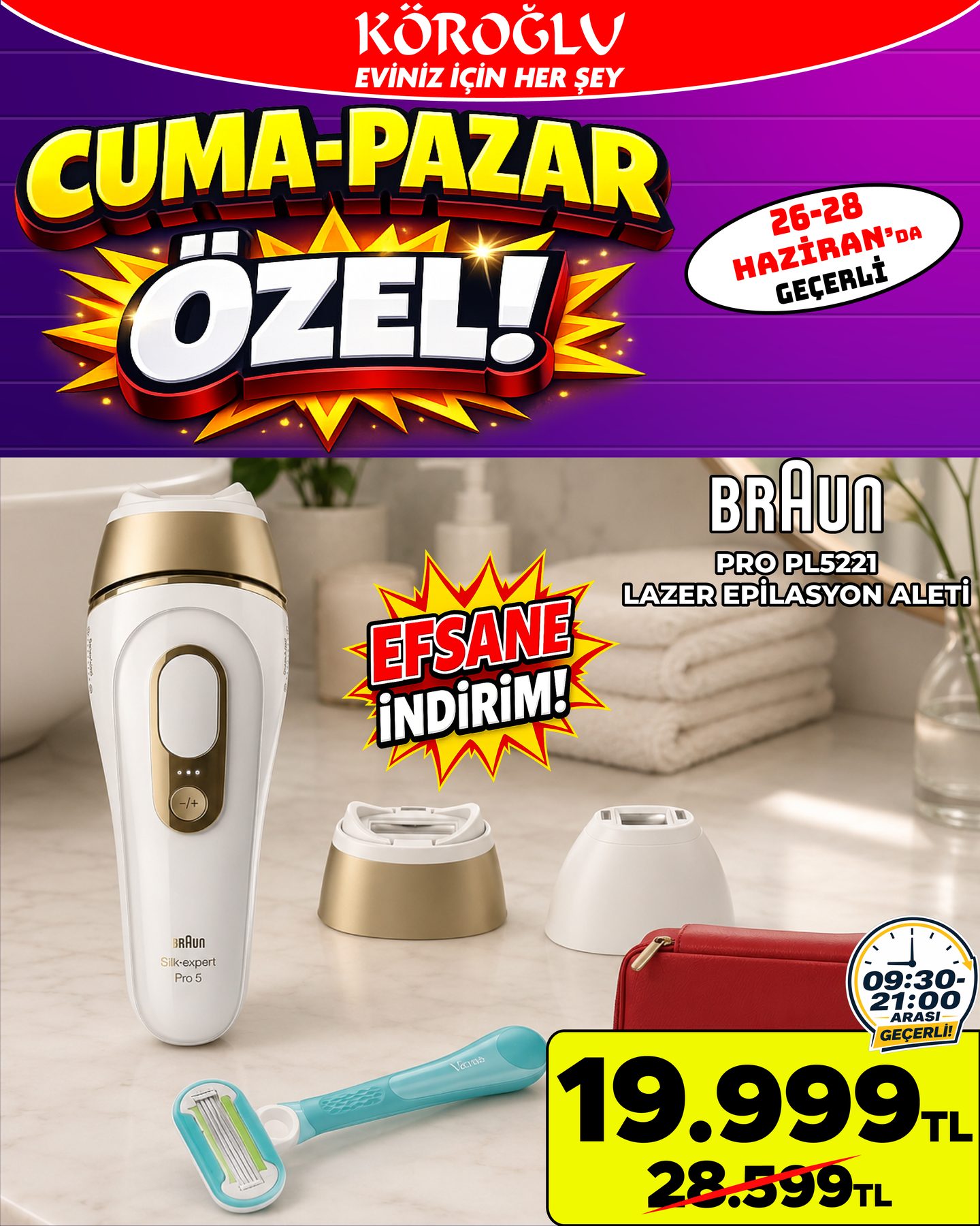Braun Epilasyon Aleti
