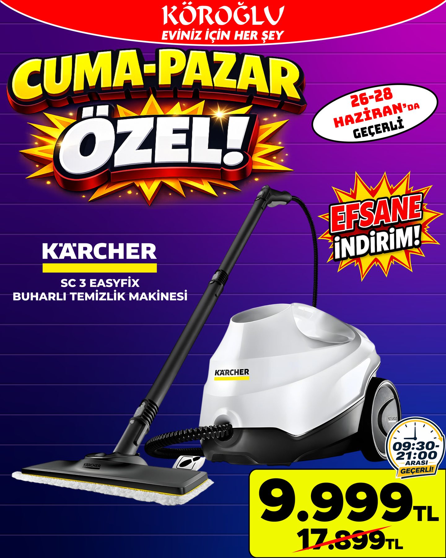 Karcher Buharlı Temizleyici Main image
