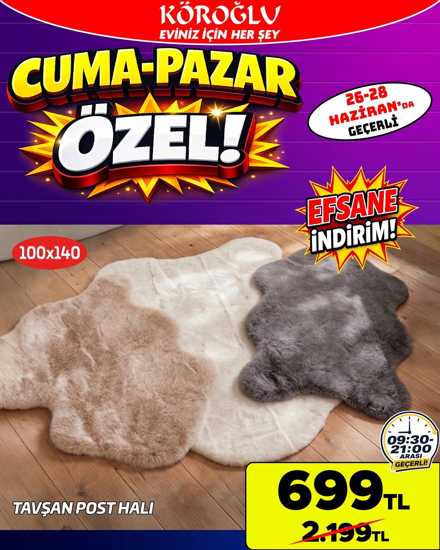 Tavşan Post Halı