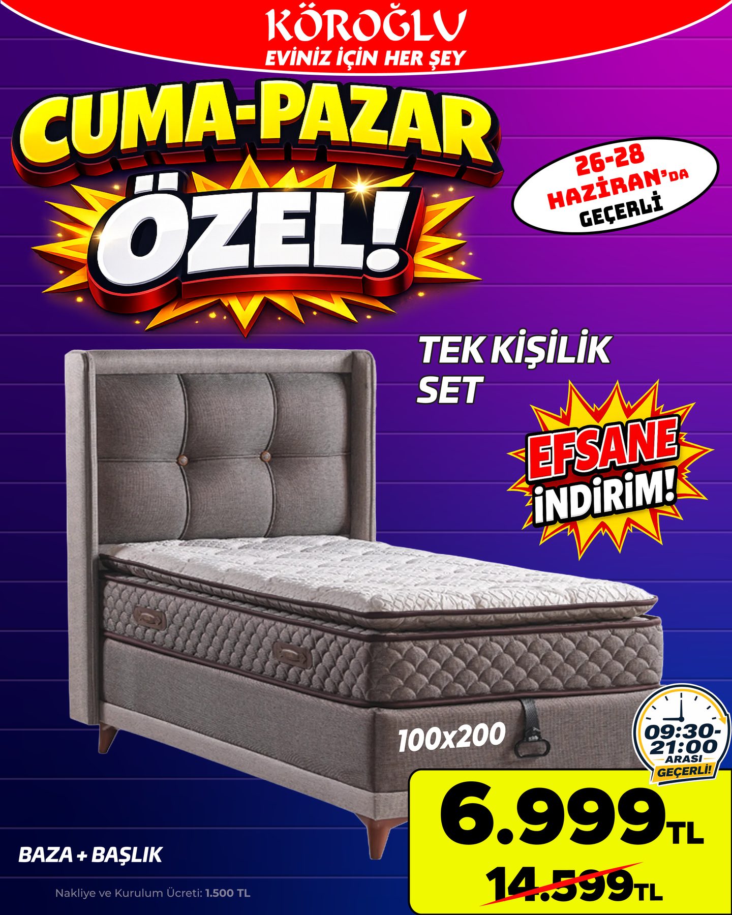 Tek Kişilik Set