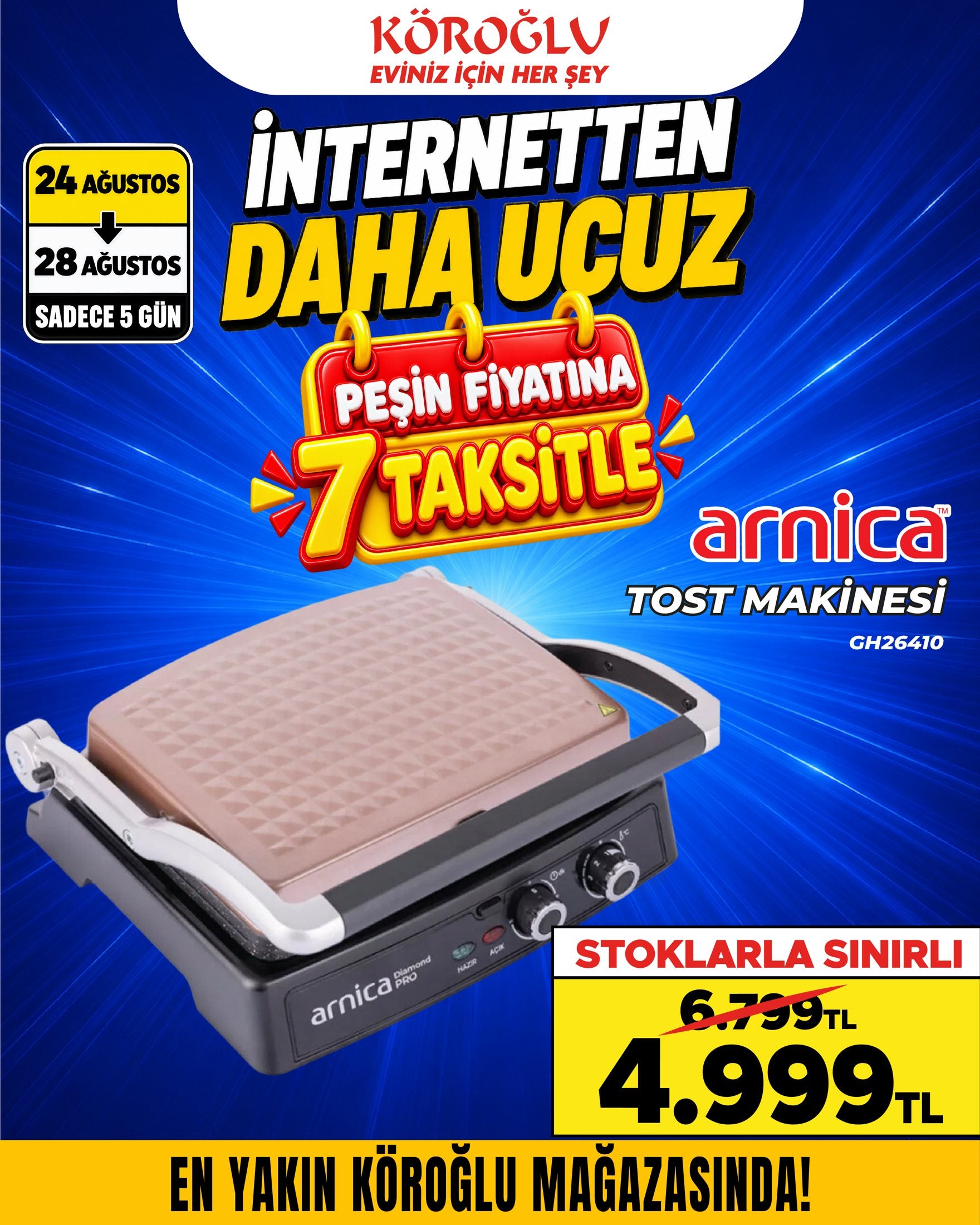 Arnica Tost Makinesi Main image