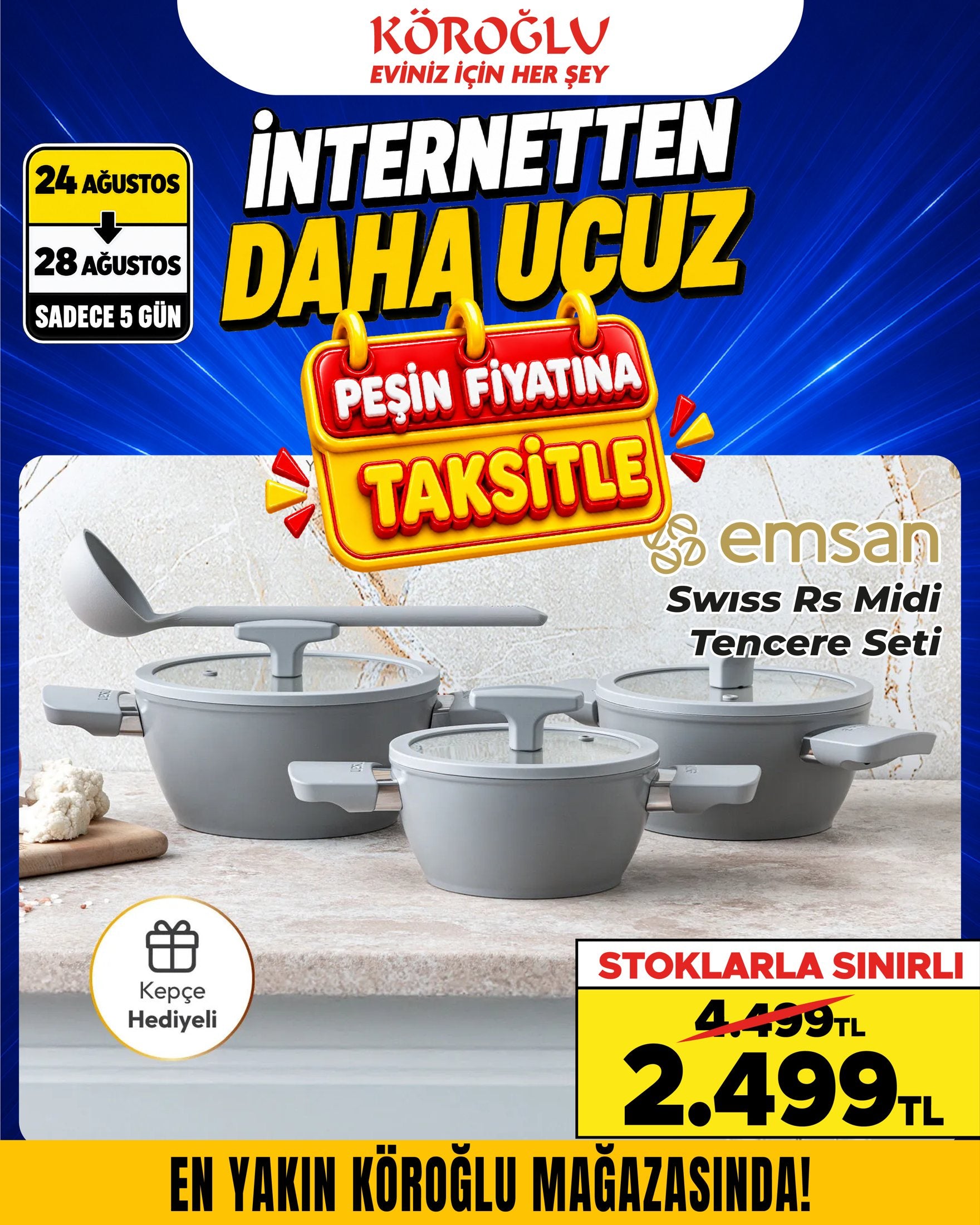 Emsan Swiss RS Midi Tencere Seti Main image