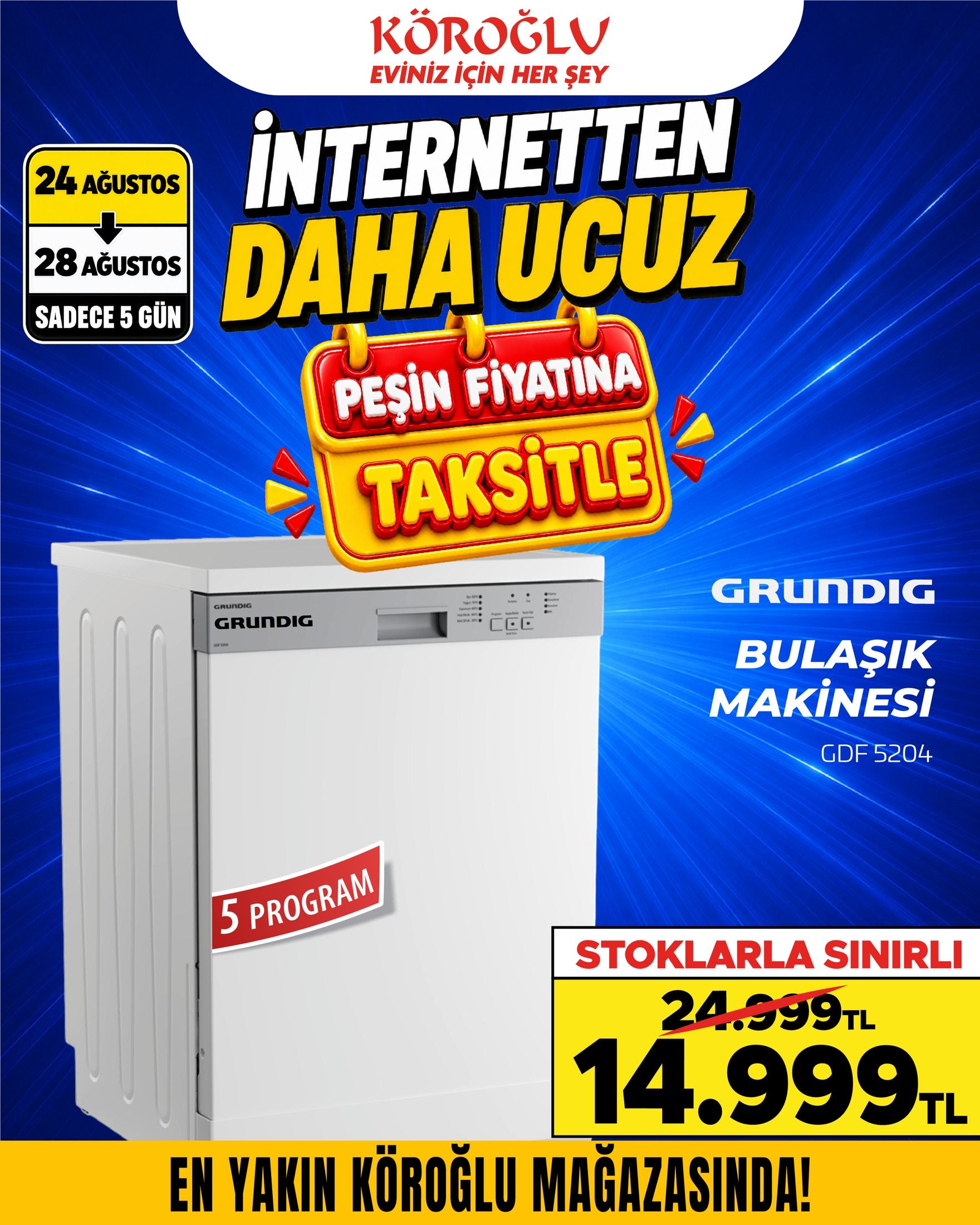 Grundig Bulaşık Makinesi Main image