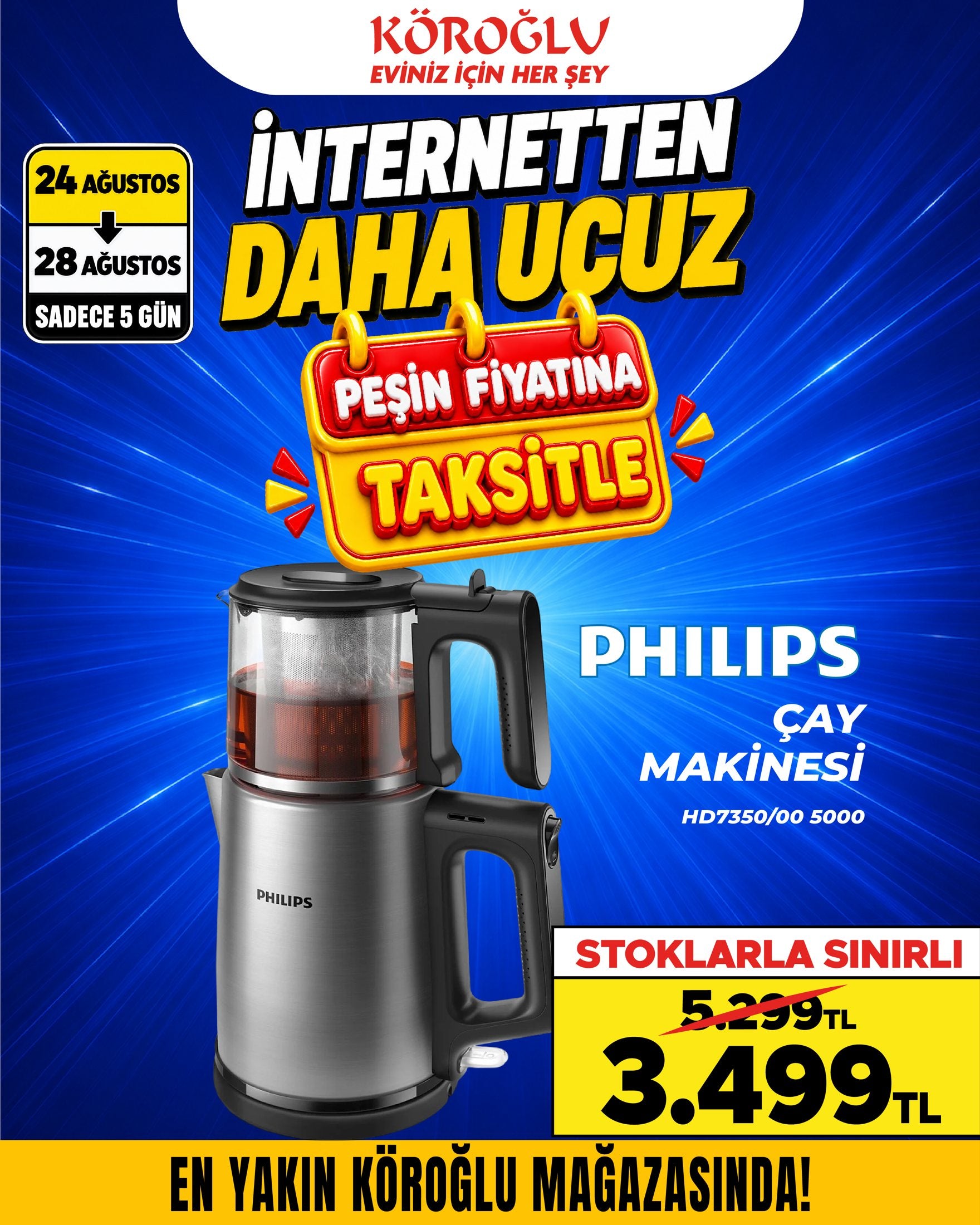 Philips Çay Makinesi