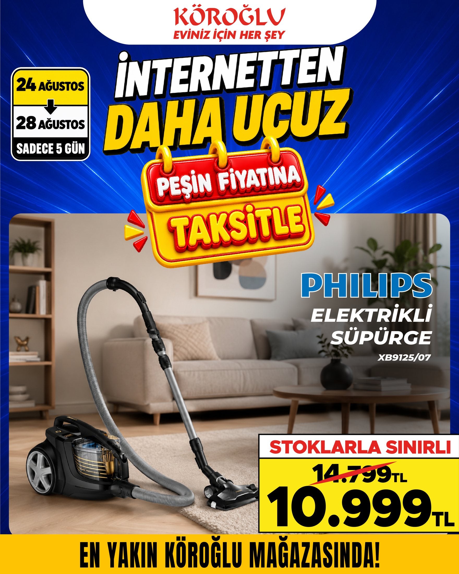 Philips Elektrikli Süpürge