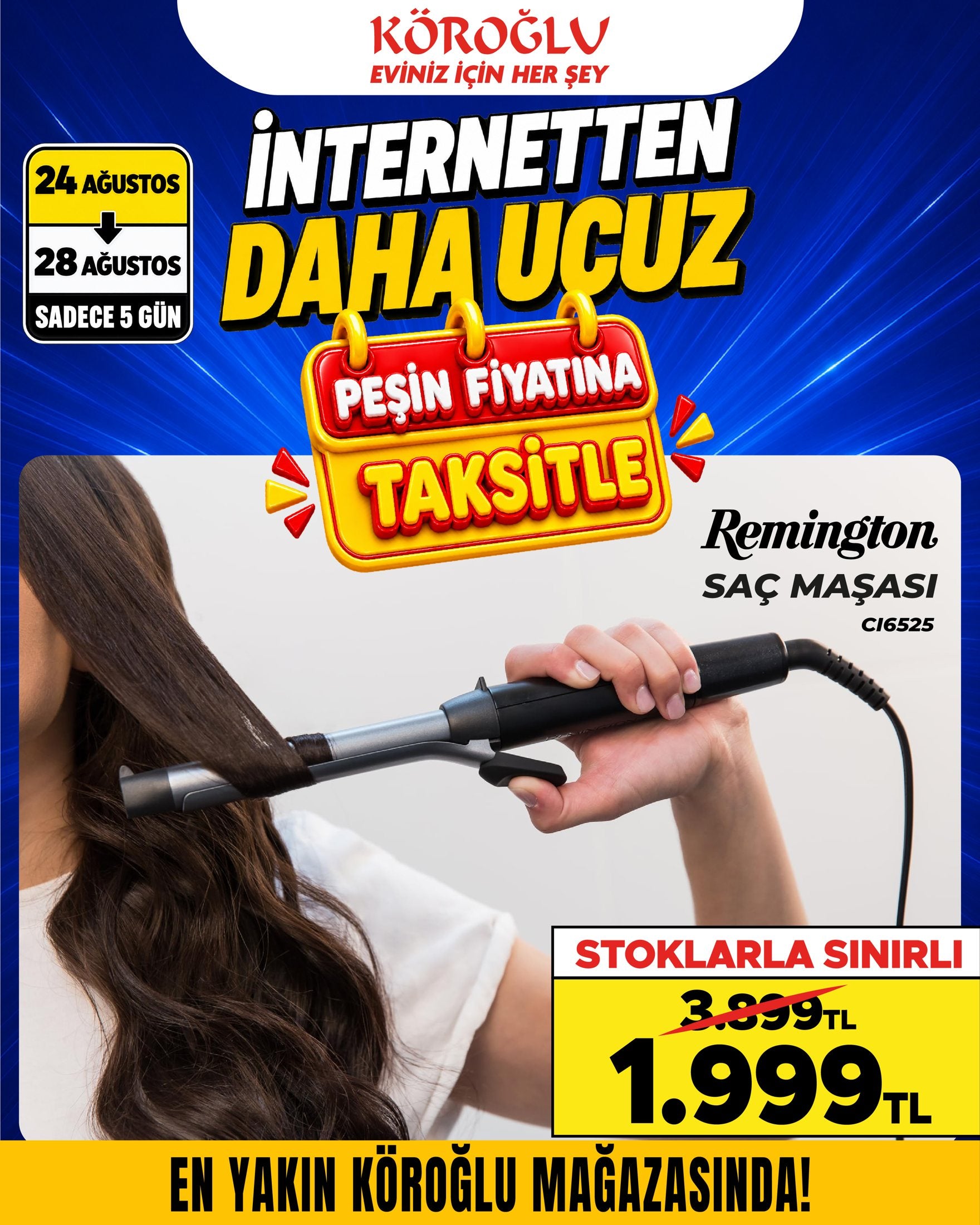 Remington Saç Maşası