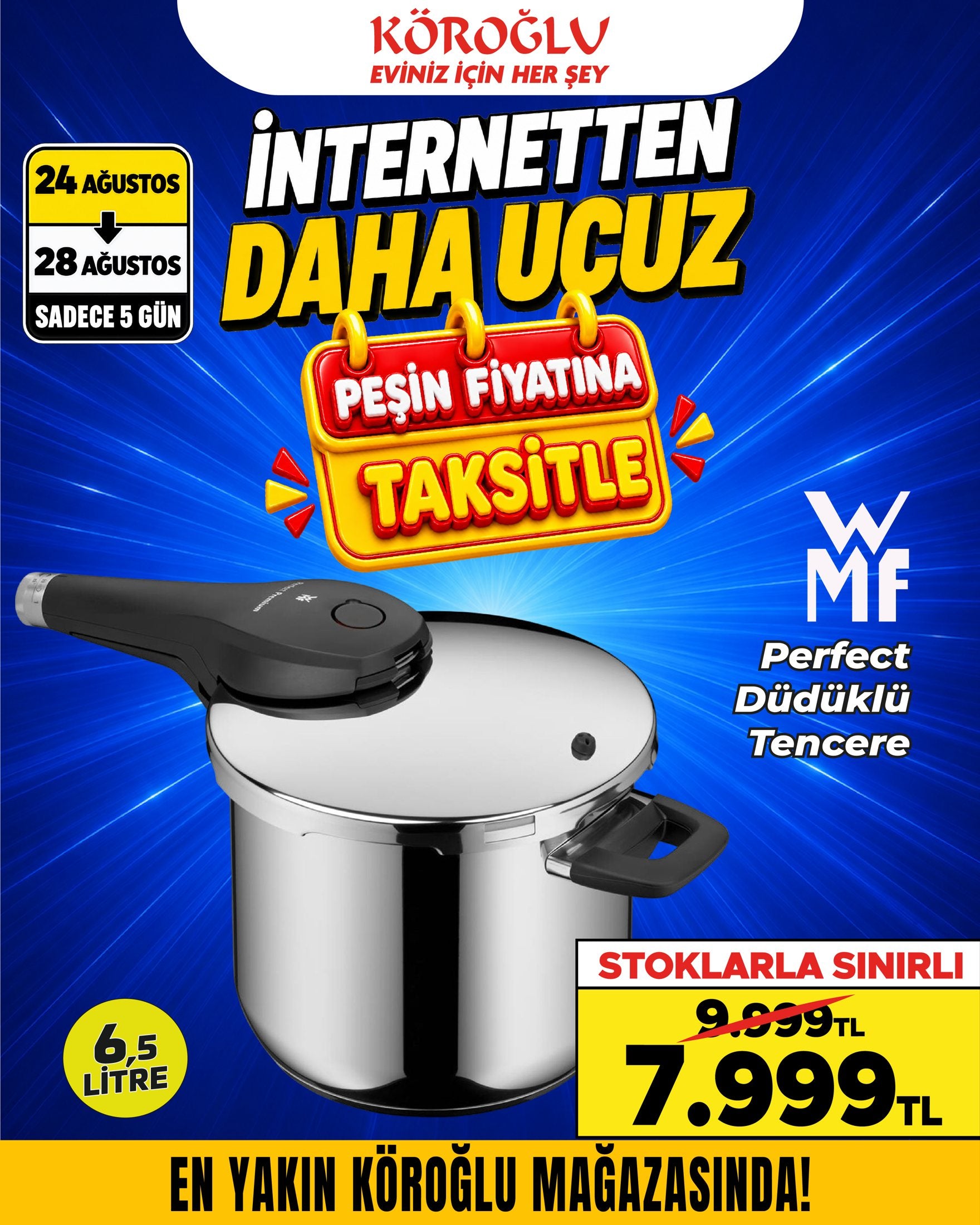 WMF Perfect Düdüklü Tencere 6,5 Lt Main image