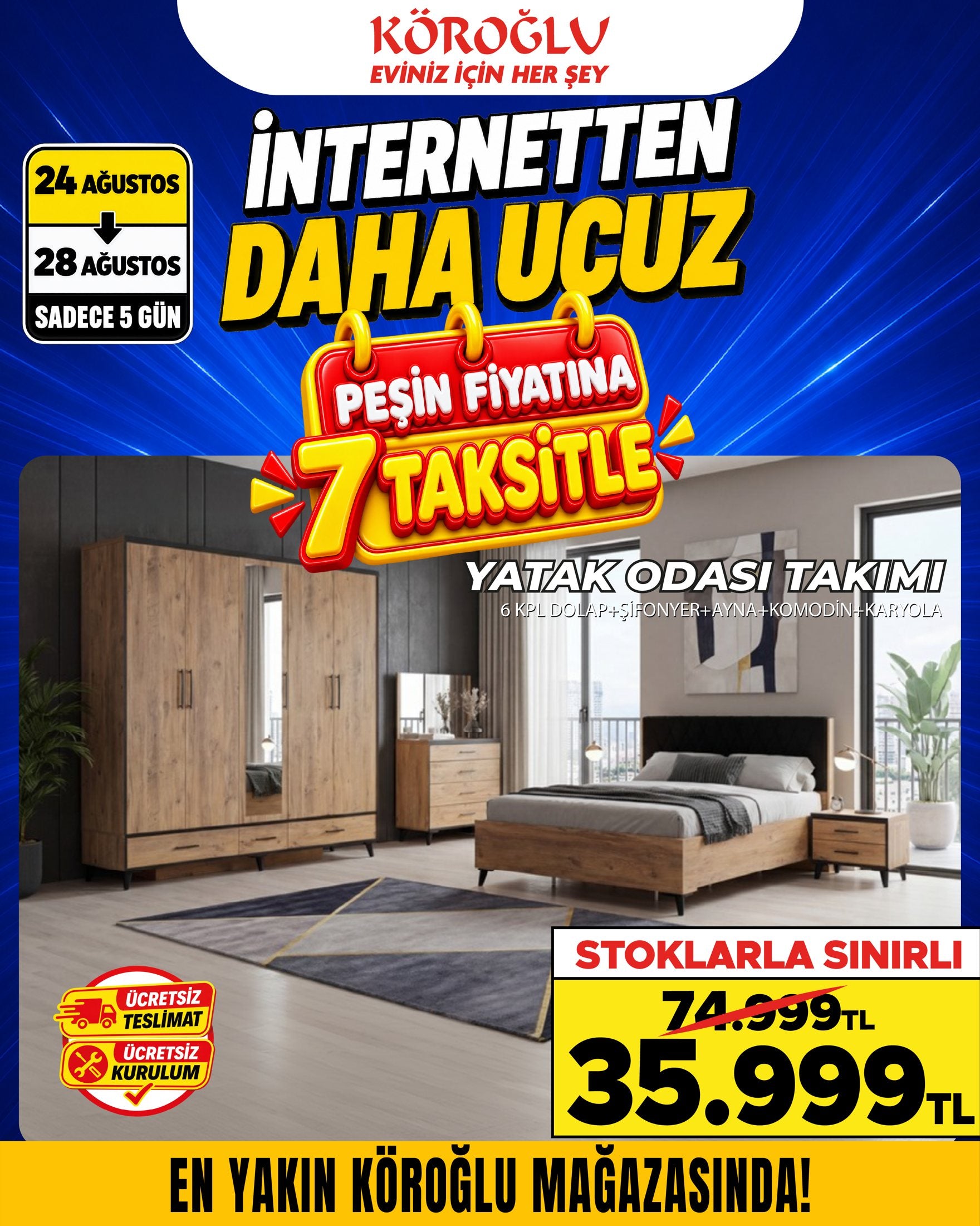 Yatak Odası Takımı Model 2
