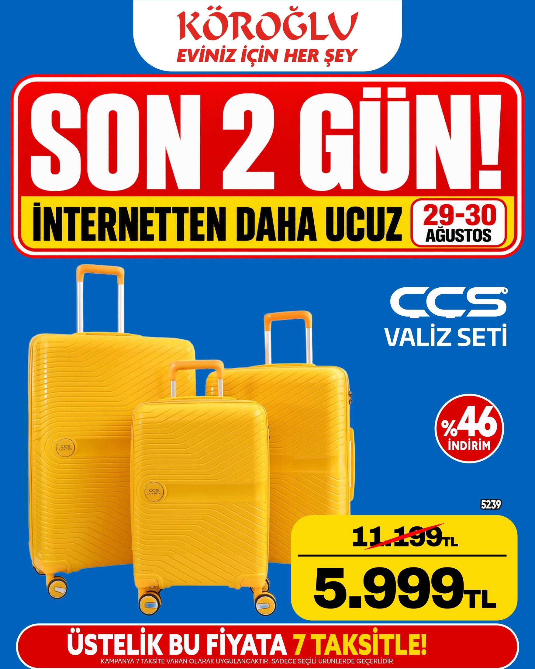 CCS Valiz Seti