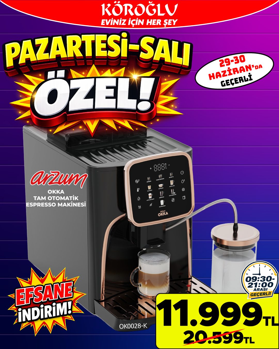 Arzum Okka Kahve Makinesi Main image