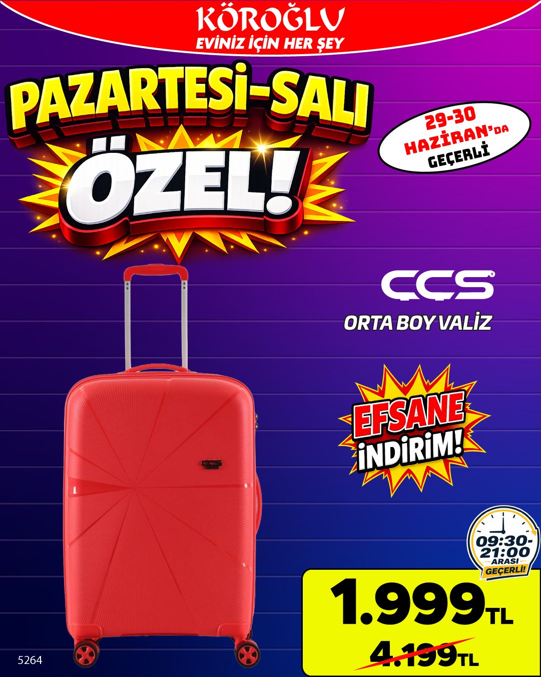 CCS Orta Boy Valiz