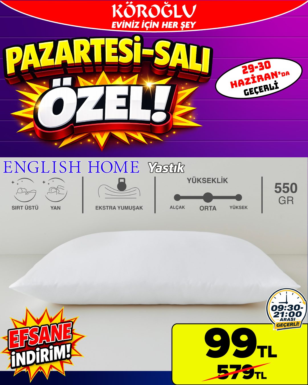 English Home Yastık