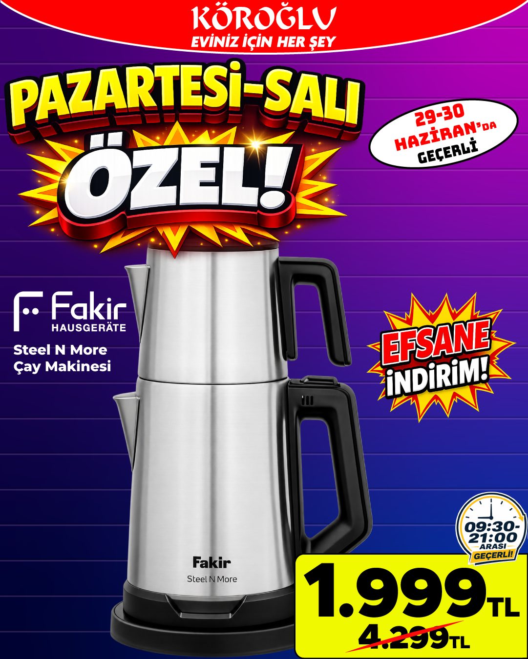 Fakir Çay Makinesi