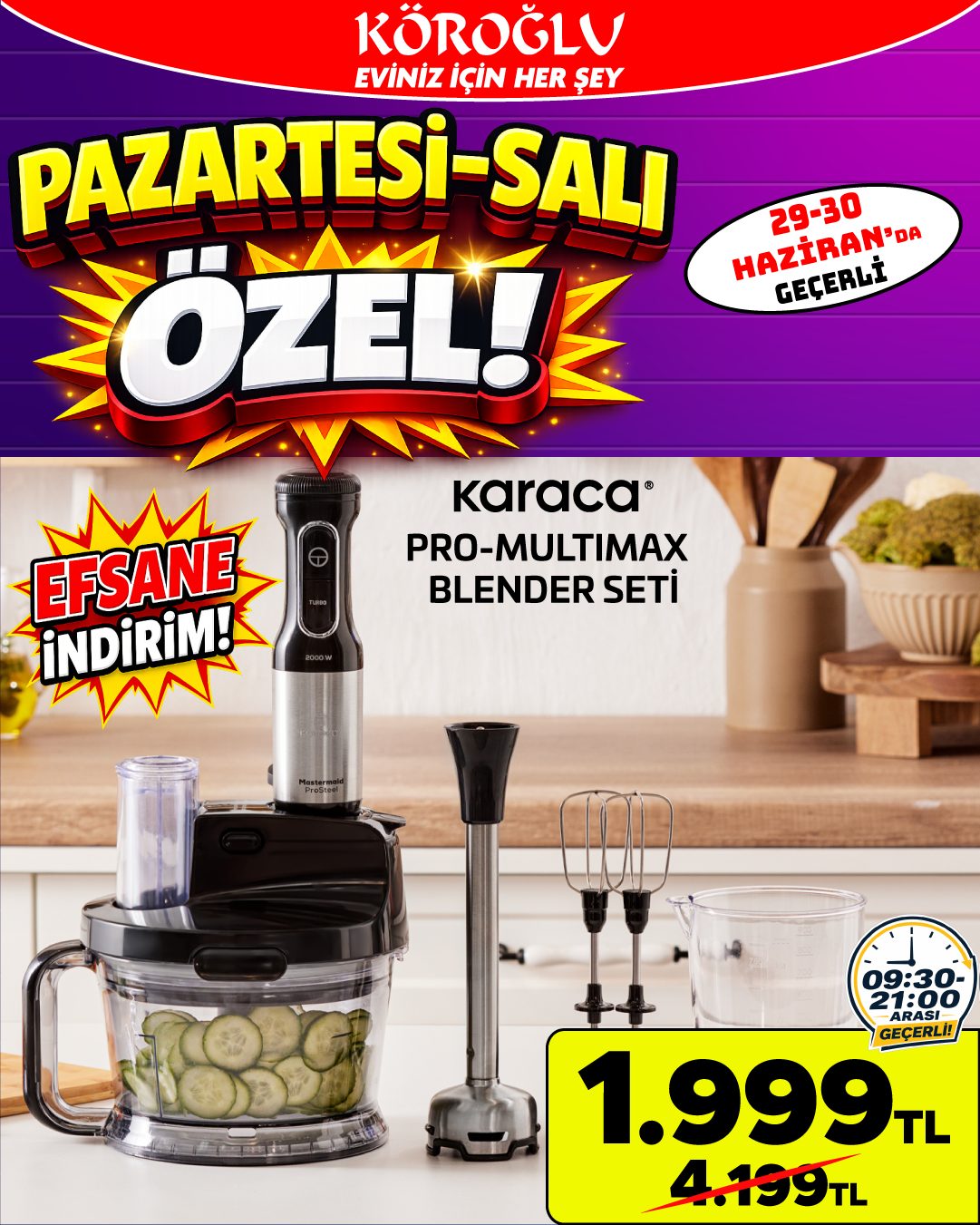 Karaca Pro Multimax Blender Seti