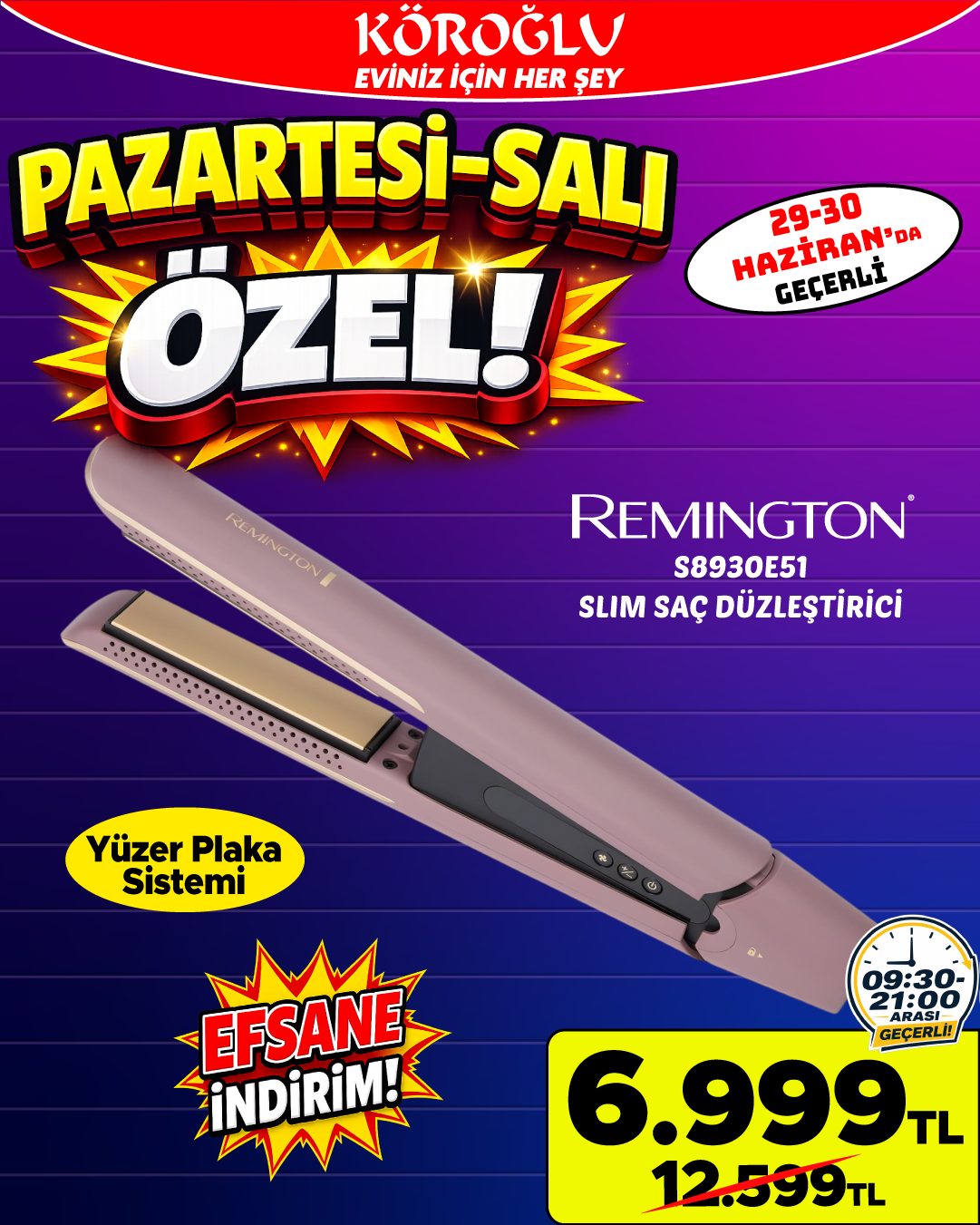 Remington Saç Düzleştirici Main image