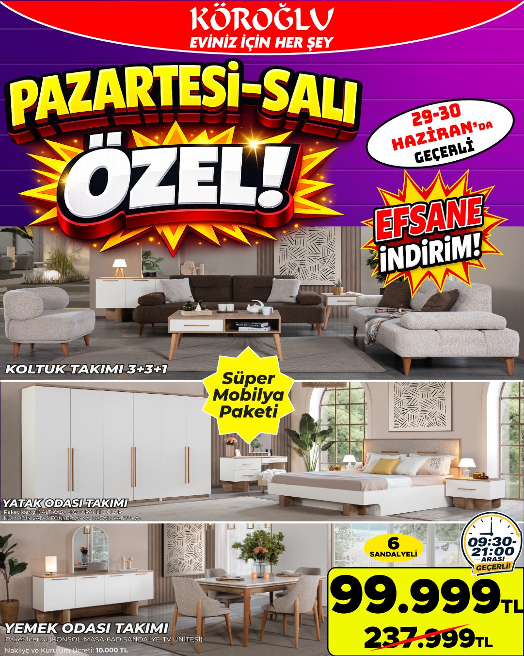 Süper Mobilya Paketi