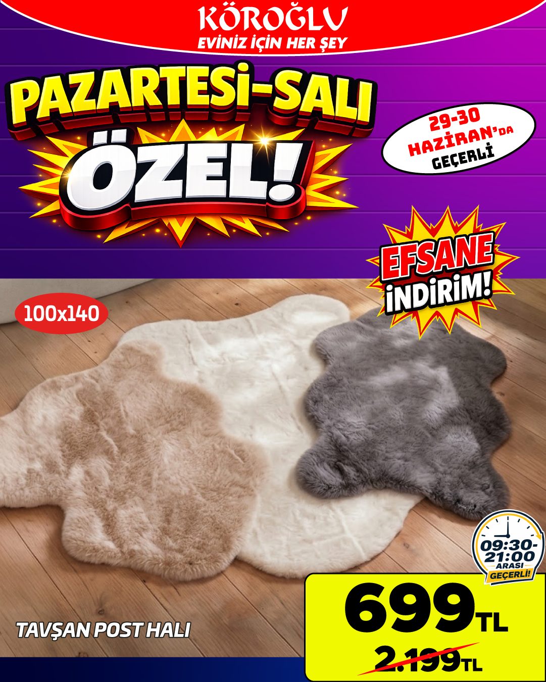 Tavşan Post Halı