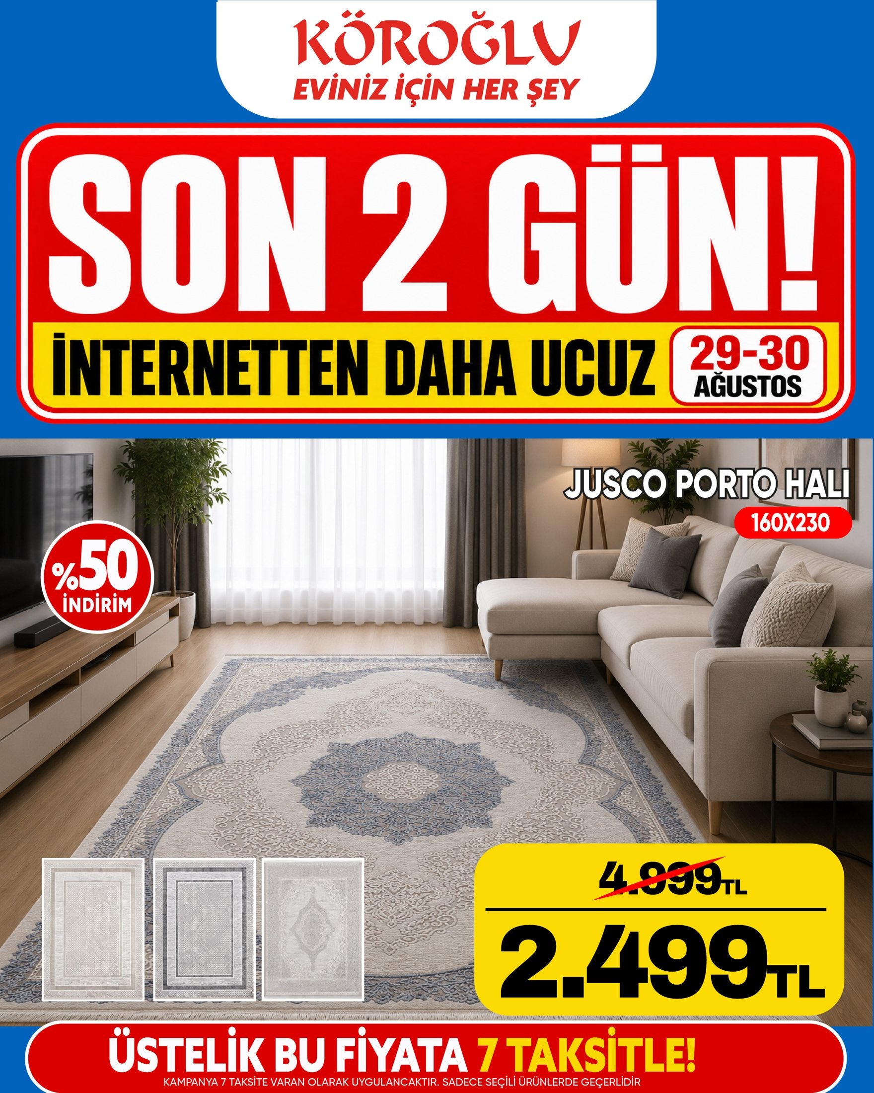 Jusco Porto Halı 160x230 Main image