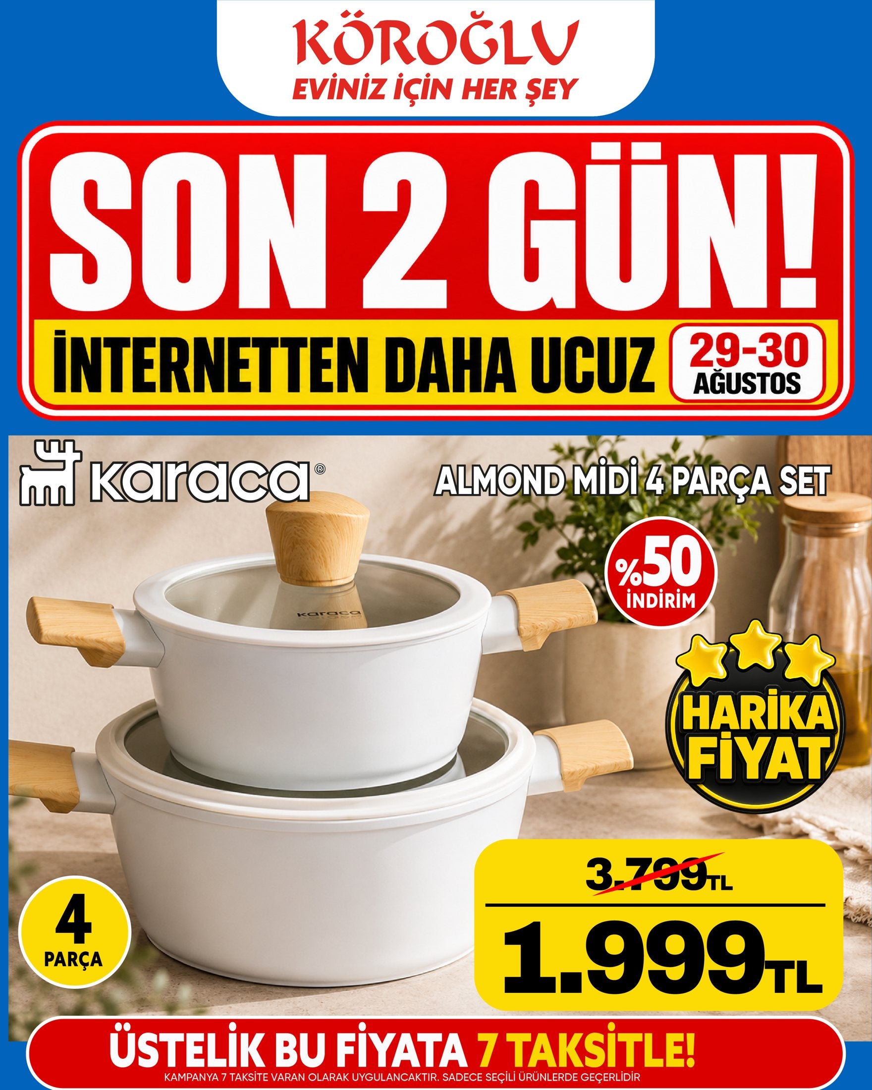 Karaca Almond Midi 4 Parça Set Main image
