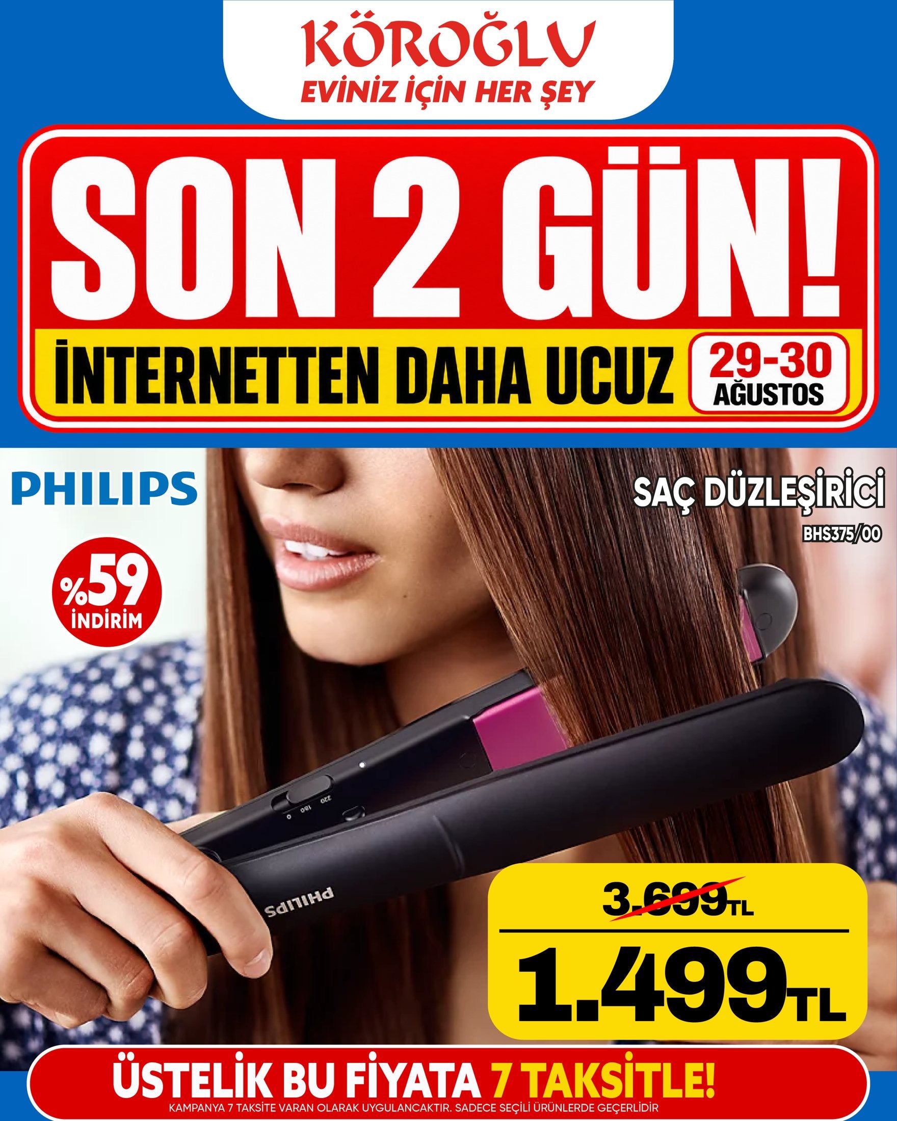 Philips Saç Düzleştirici Main image