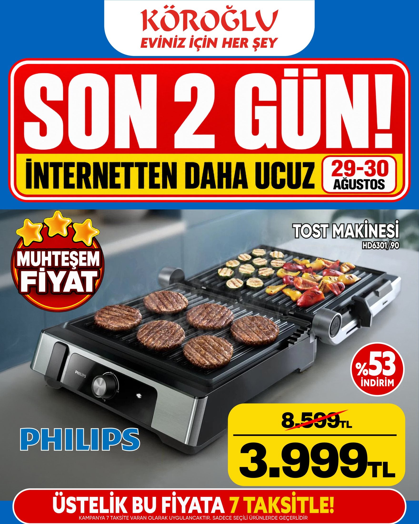 Philips Tost Makinesi
