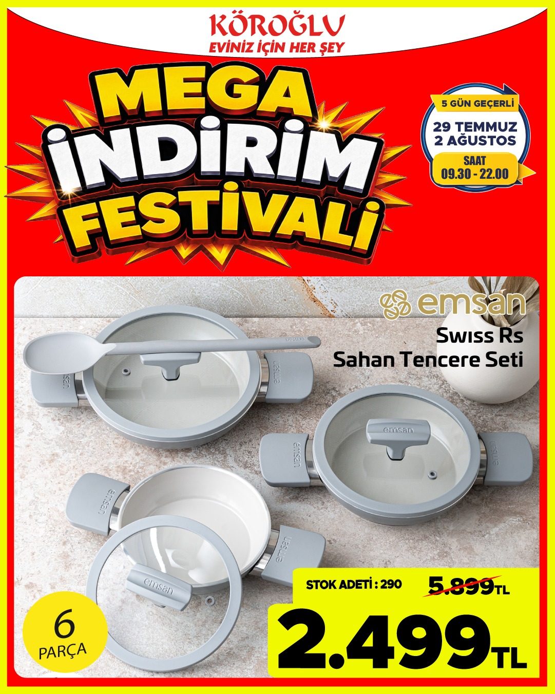Emsan Swiss Rs Sahan Tencere Seti Main image