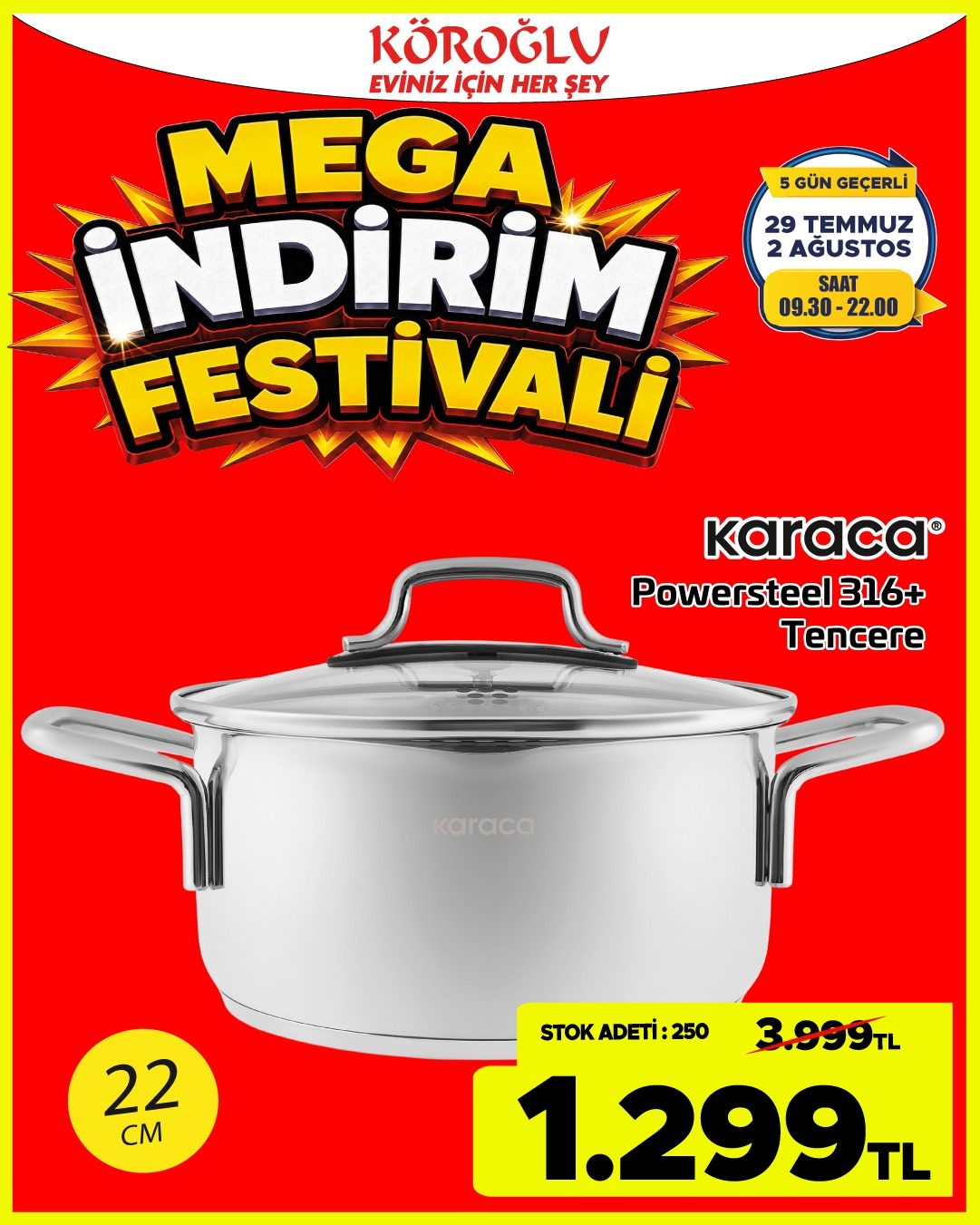 Karaca Powersteel 22 Cm Tencere Main image