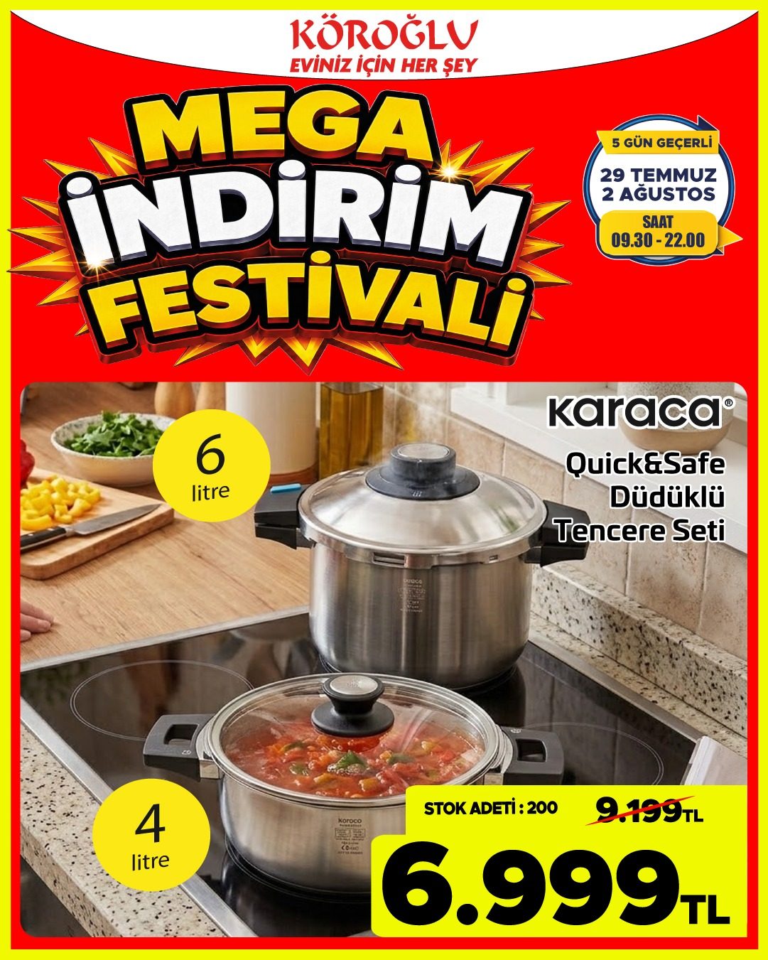 Karaca Quicksafe Düdüklü Seti Main image