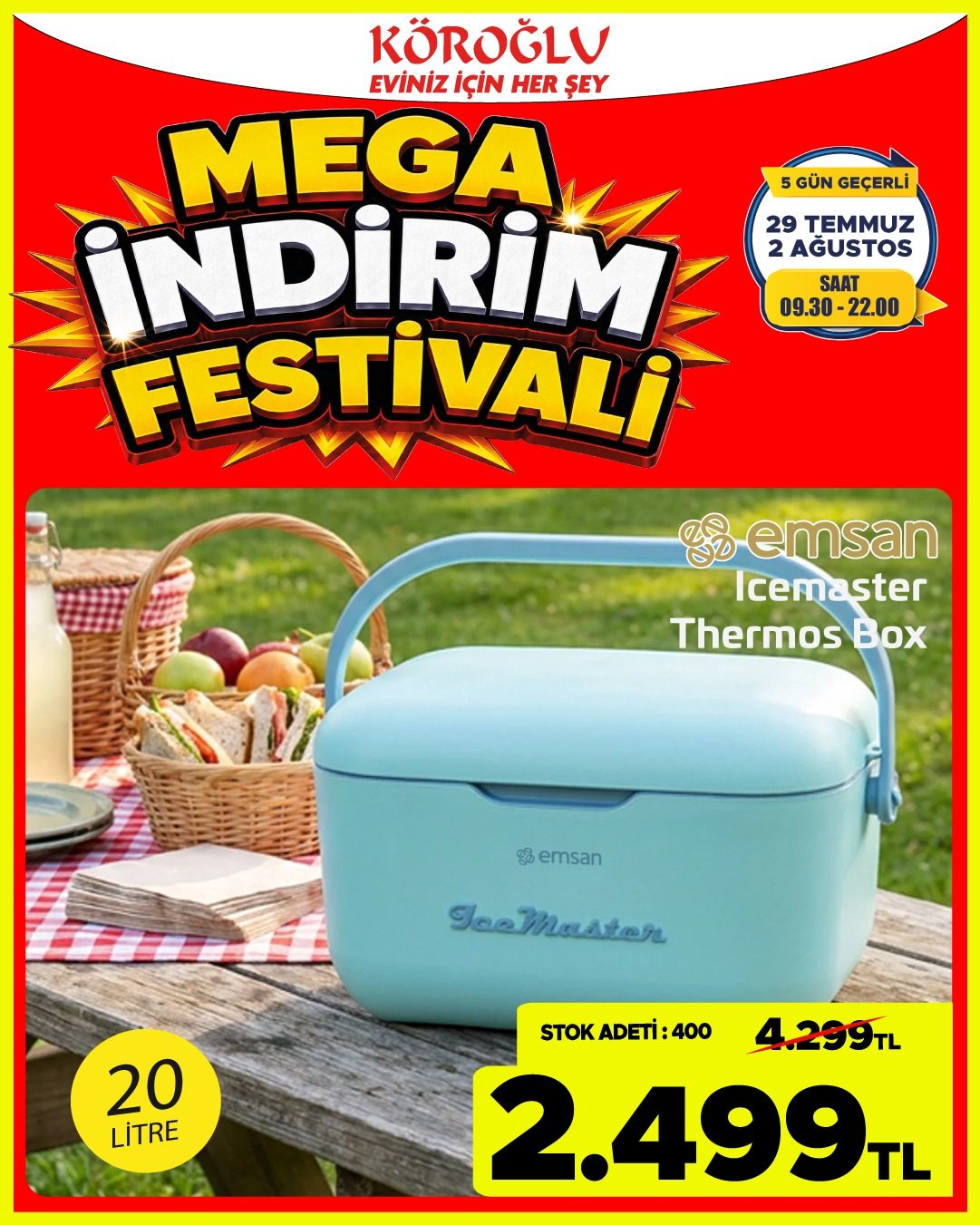 Leicester Thermos Box 20 Lt