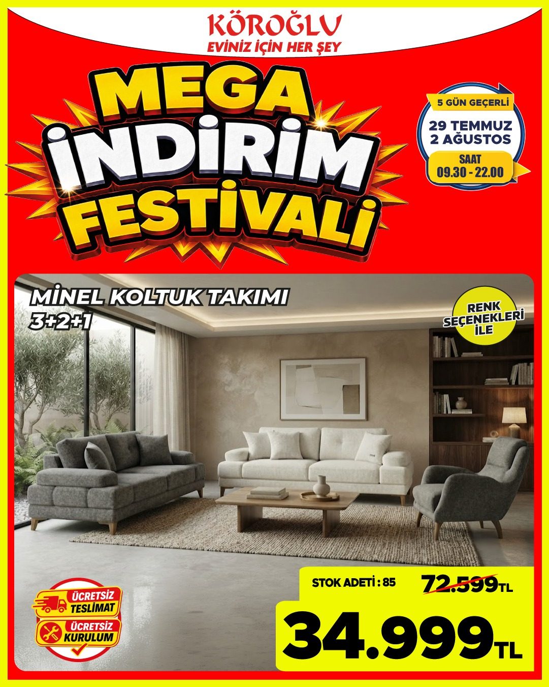 Minel Koltuk Takımı 3 2 Main image