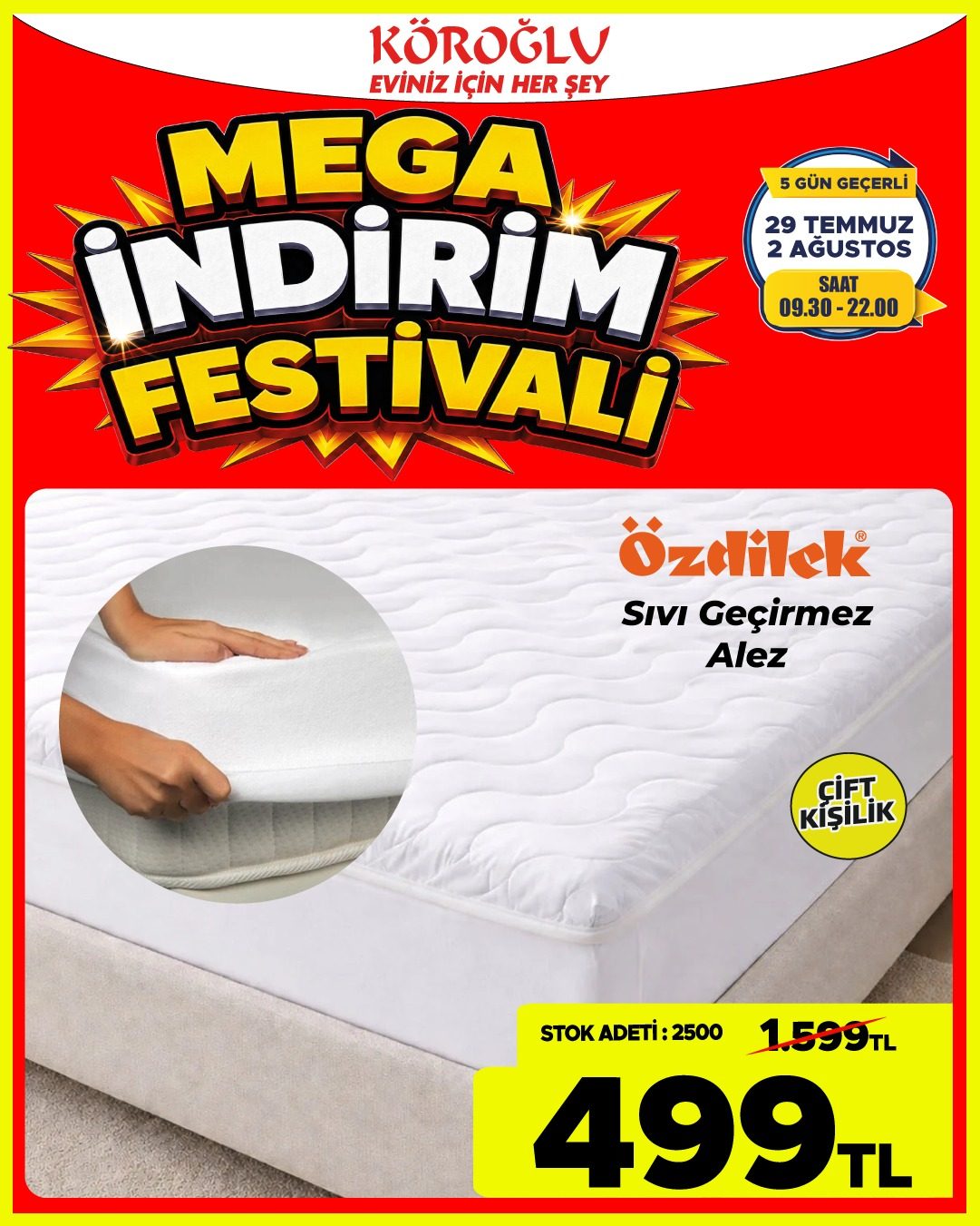 Özdilek Sıvı Geçirmez Alez Main image