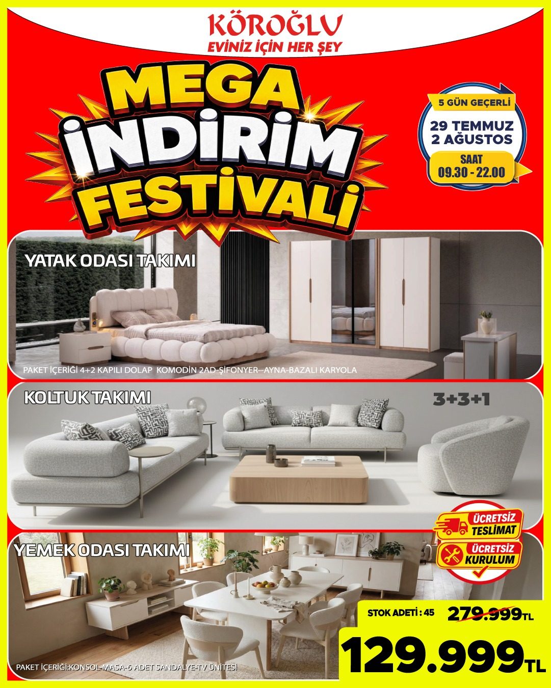 Paket Mobilya
