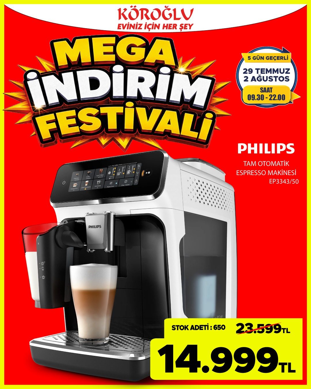Philips Tam Otomatik Espresso Makinesi Main image