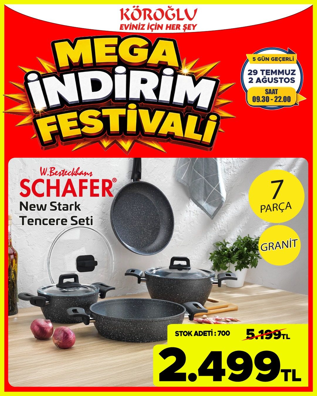 Schaffer new Stark 7 Parça Tencere Seti Main image