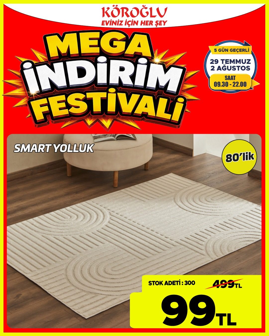 Smart Yolluk 80lik