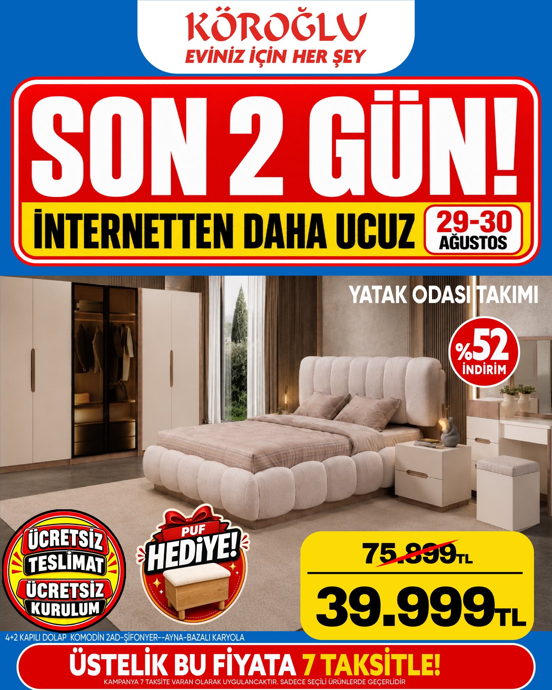 Yatak Odası Takımı Model 1