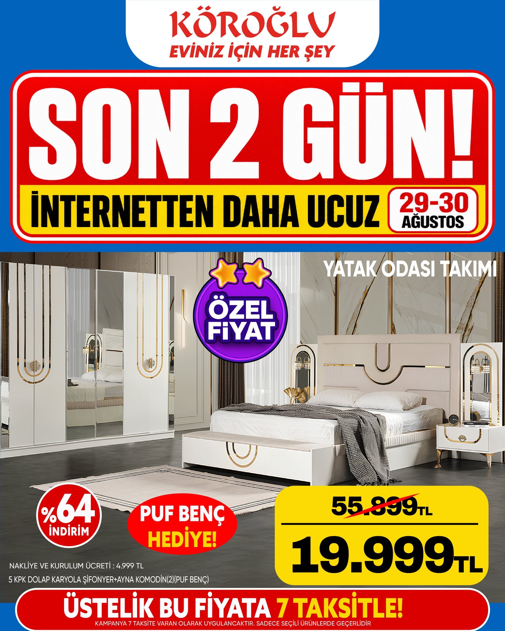 Yatak Odası Takımı Model 2