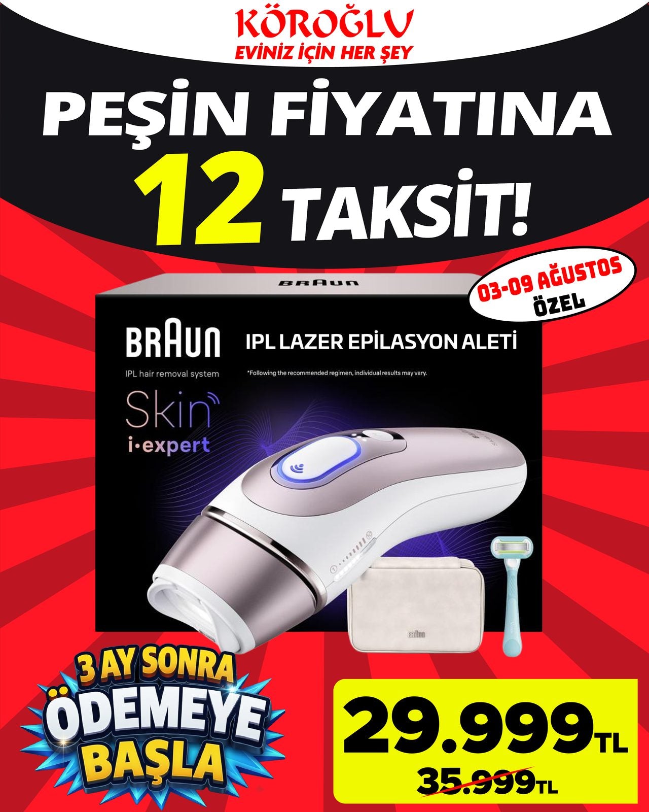 Braun Skin Expert Lazer Epilasyon Aleti Main image