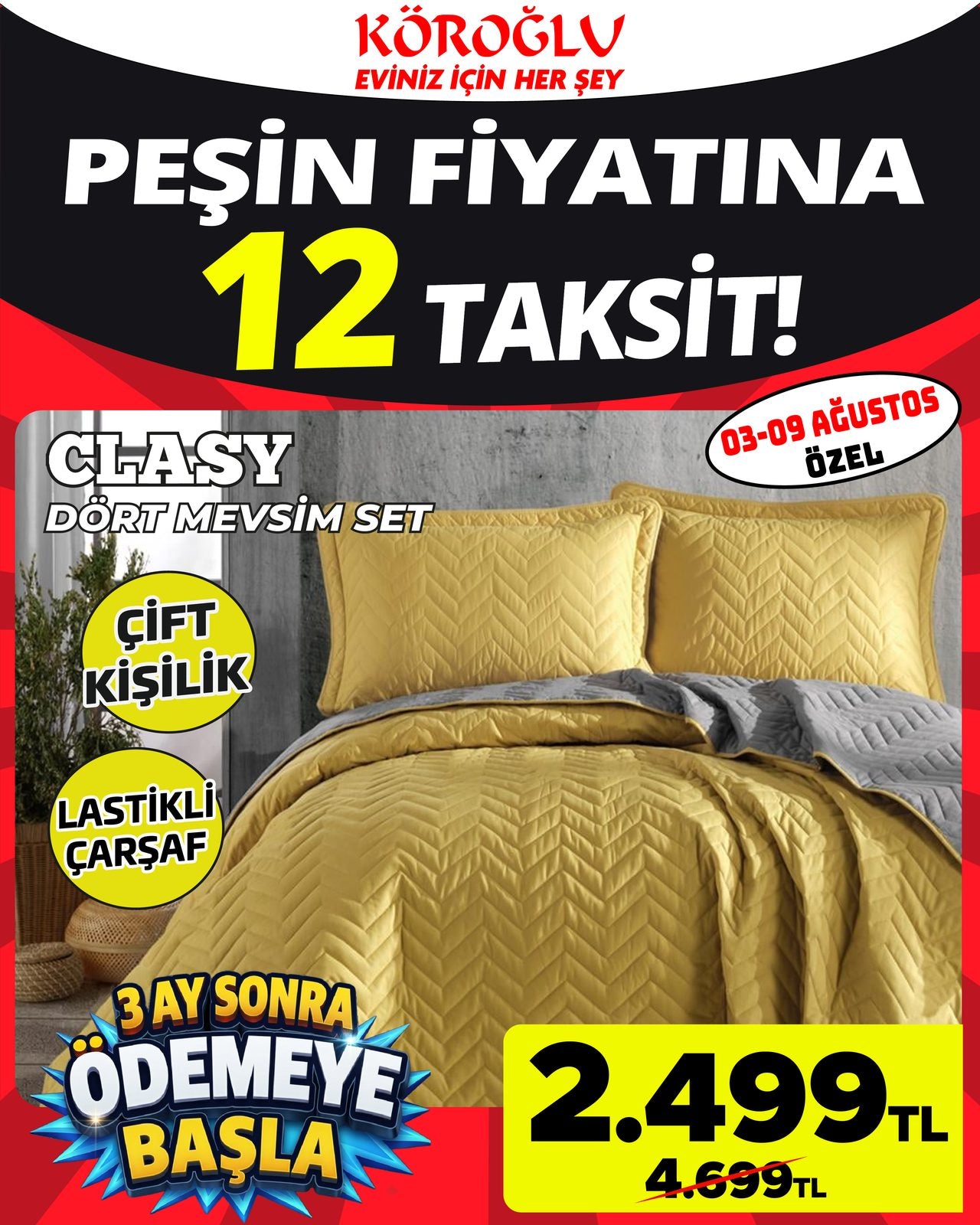 Clasy Dozy Nevresim Seti