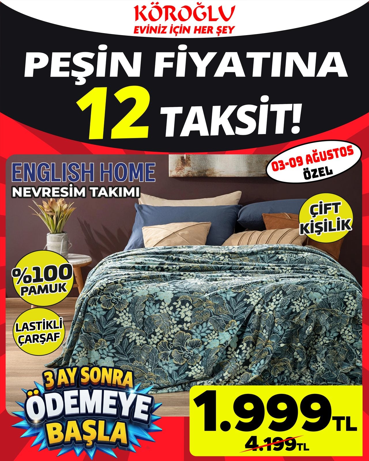 English Home Nevresim Takımı