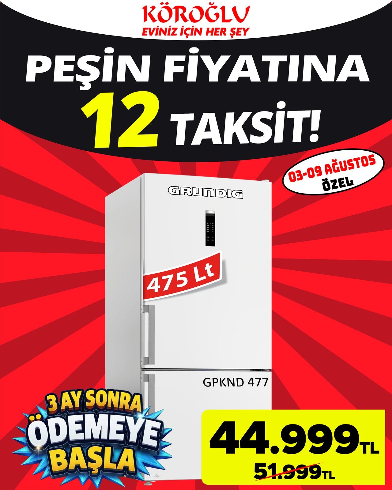 Grundig Buzdolabı
