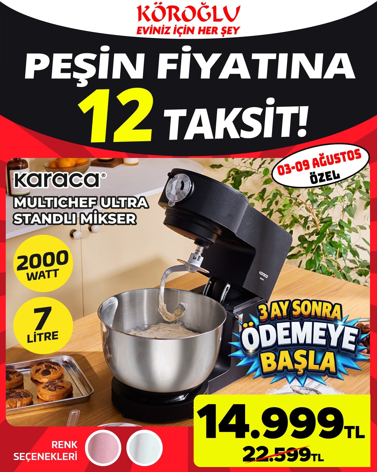 Karaca Multichef Ultra Stand Mikser